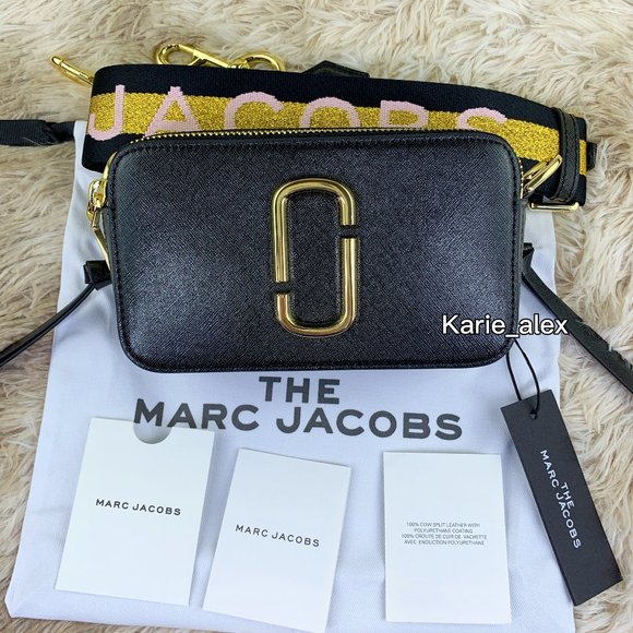 Marc Jacobs Handbags - Marc Jacobs The Mixed Media Snapshot Crossbody Bag